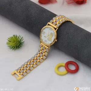 1 Gram Gold Plated Exquisite Design High-Quality Watch for Men - Style A152