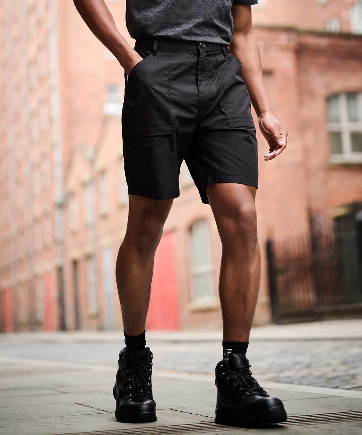 Black - Action shorts