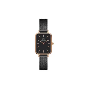 Black Daniel Wellington Quadro Pressed Sterling Women’s Watch