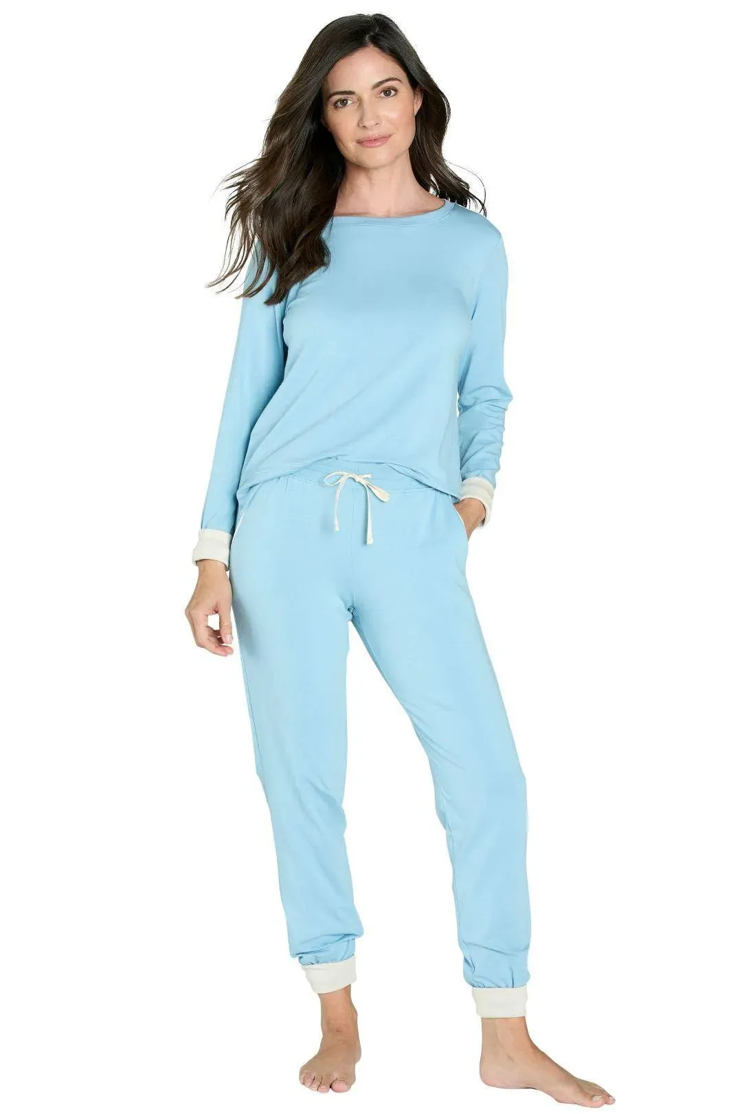 Calypso Relaxed Long Sleeve Loungewear Set - Sales Rack