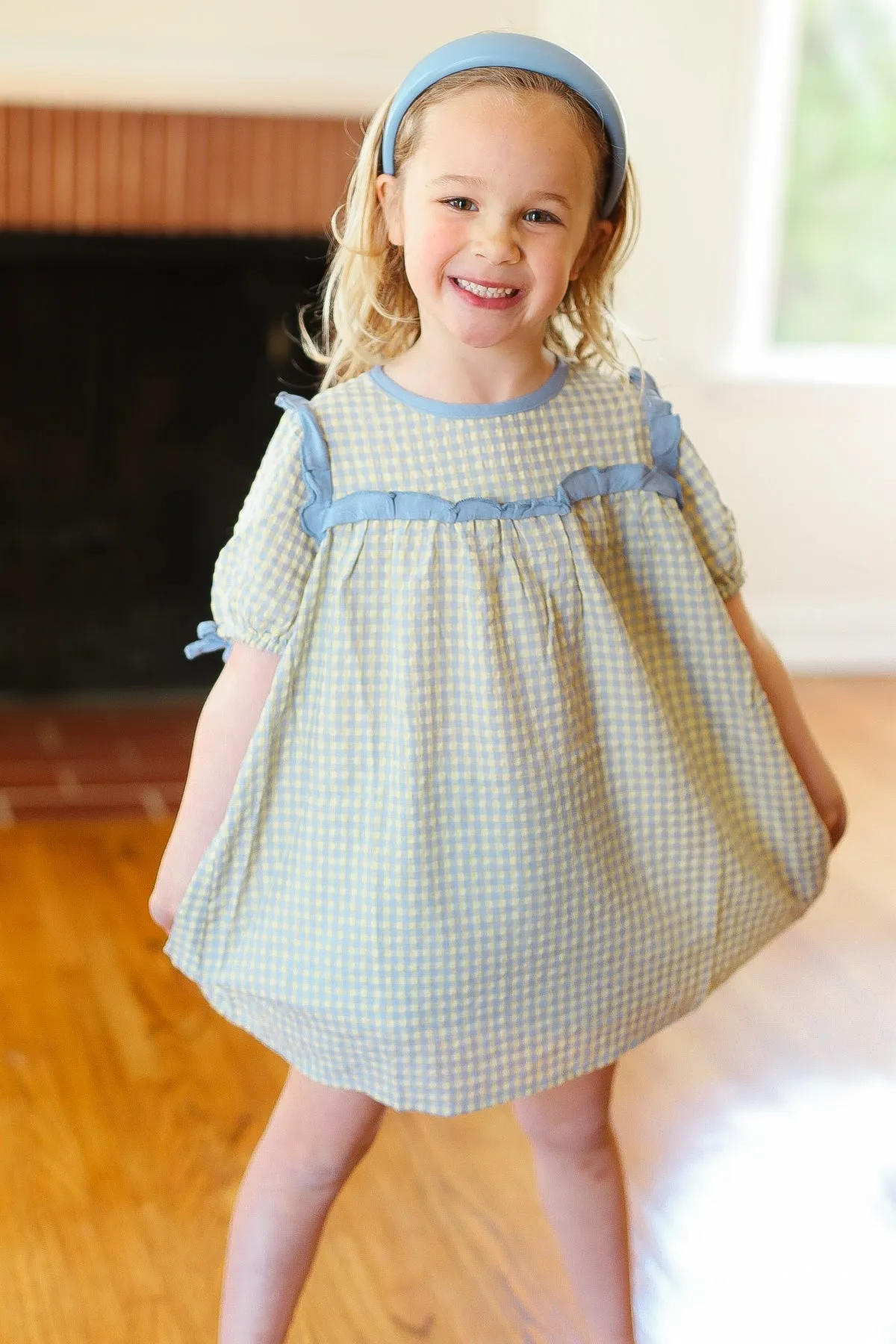 Charming Gingham Dress