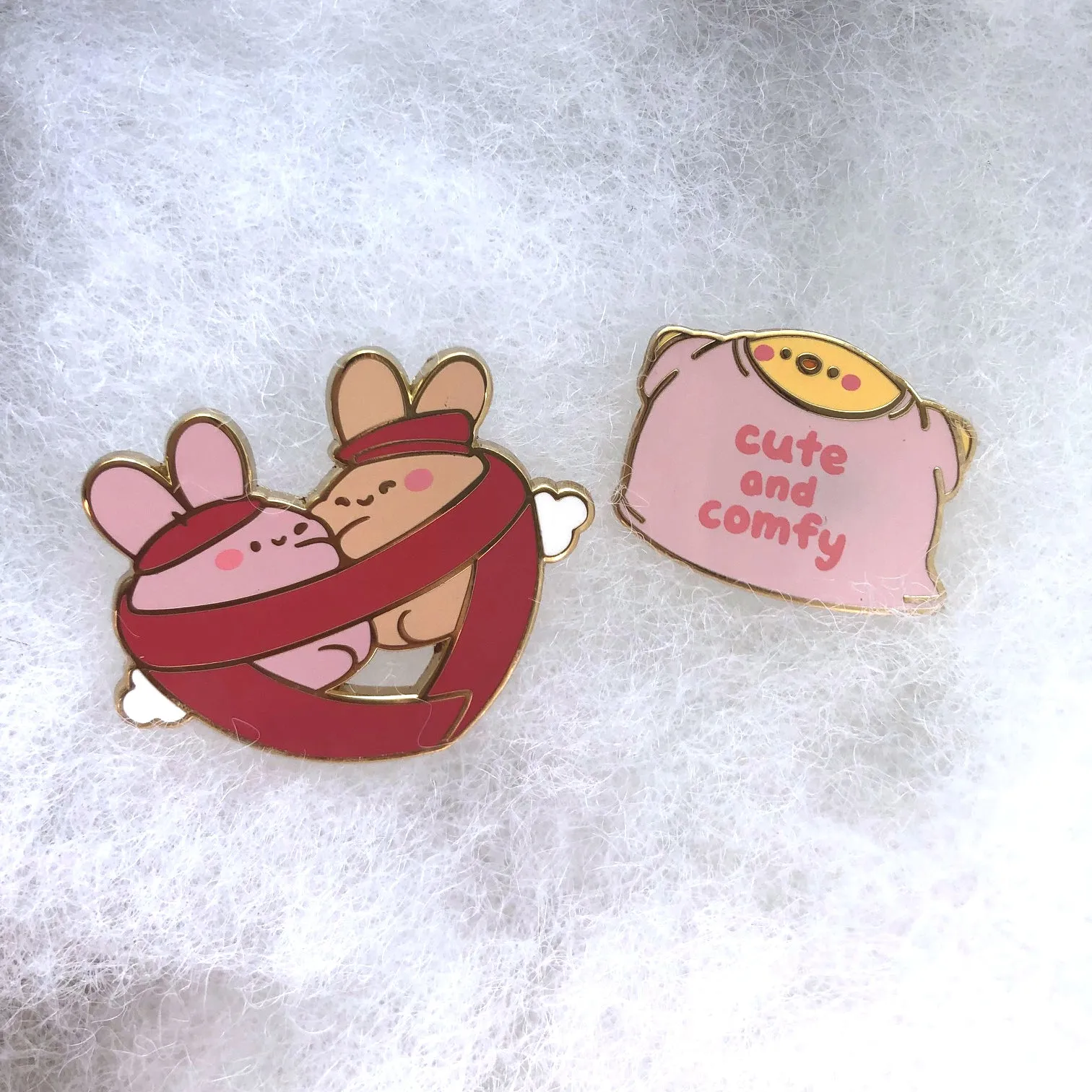 Cozy Enamel Pin Set