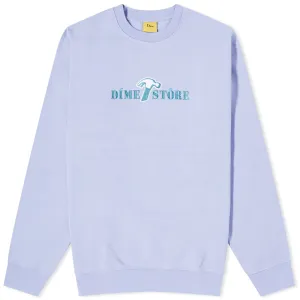 Dime Reno sweatshirt, light indigo