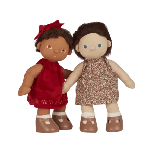 Dinkum Dolls Una Dress Set - Holiday