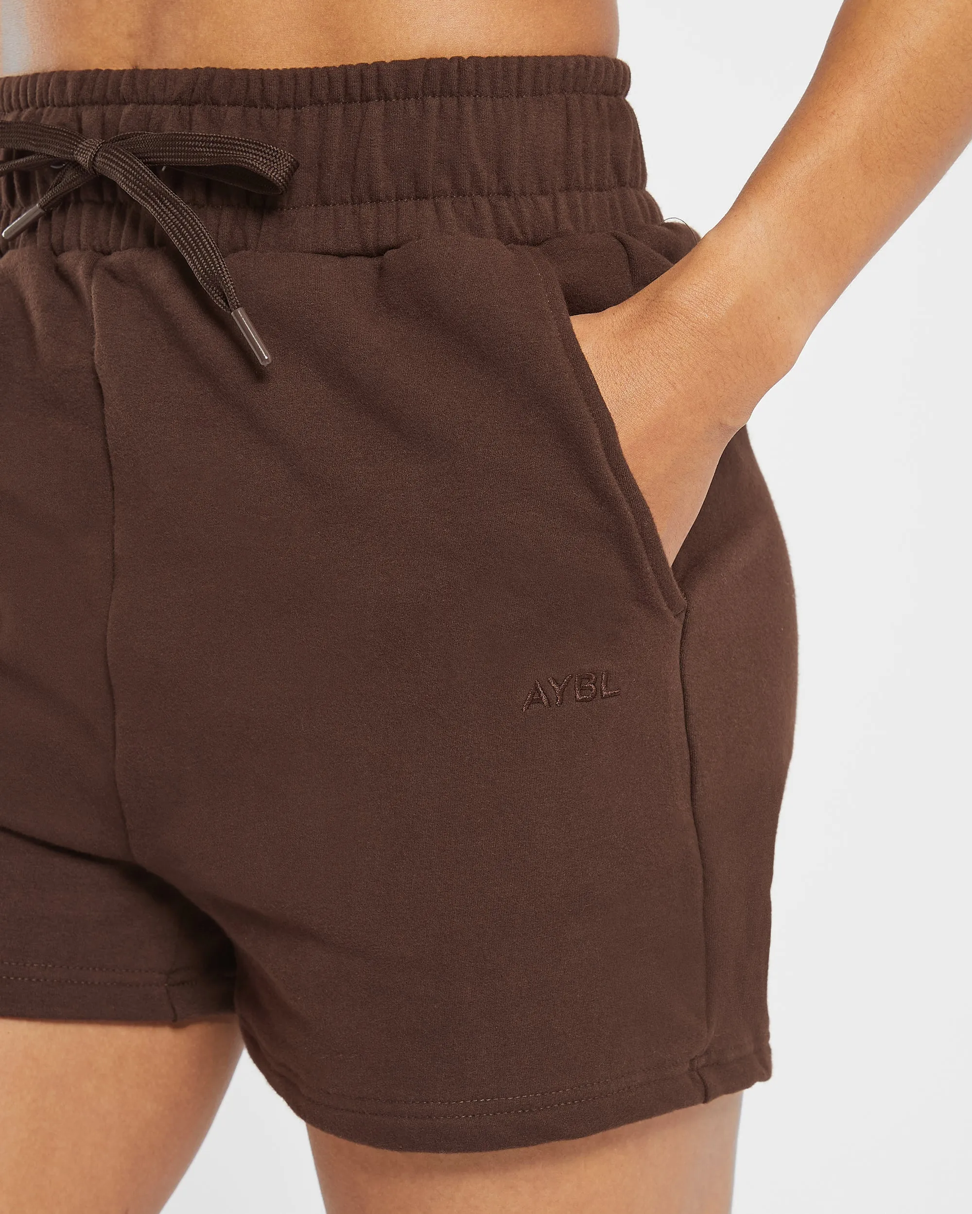 Everyday Relaxed Shorts - Brown