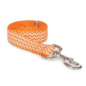 Fabdog | Chevron Dog Lead Orange