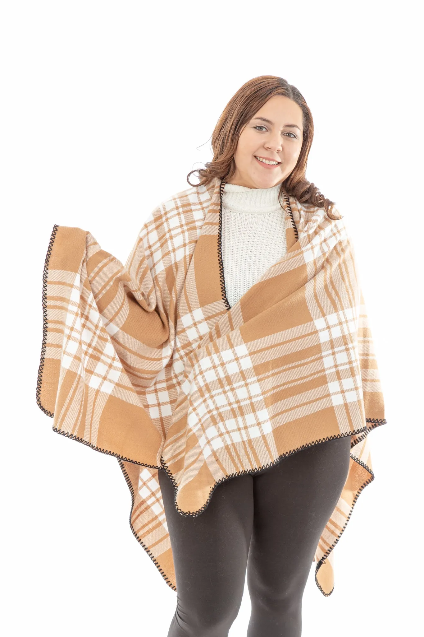 Jolene - Poncho Scarf