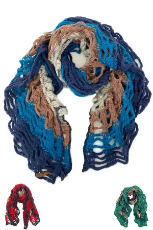 Knit Multicolor Scarf