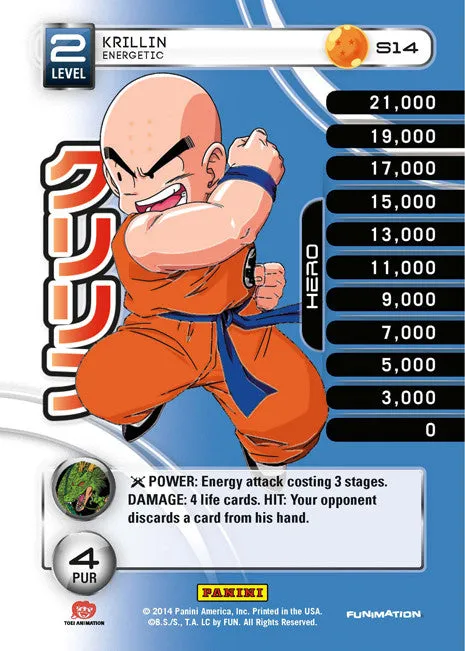 Krillin Lv1-4 Base Prizm - Base MP Set