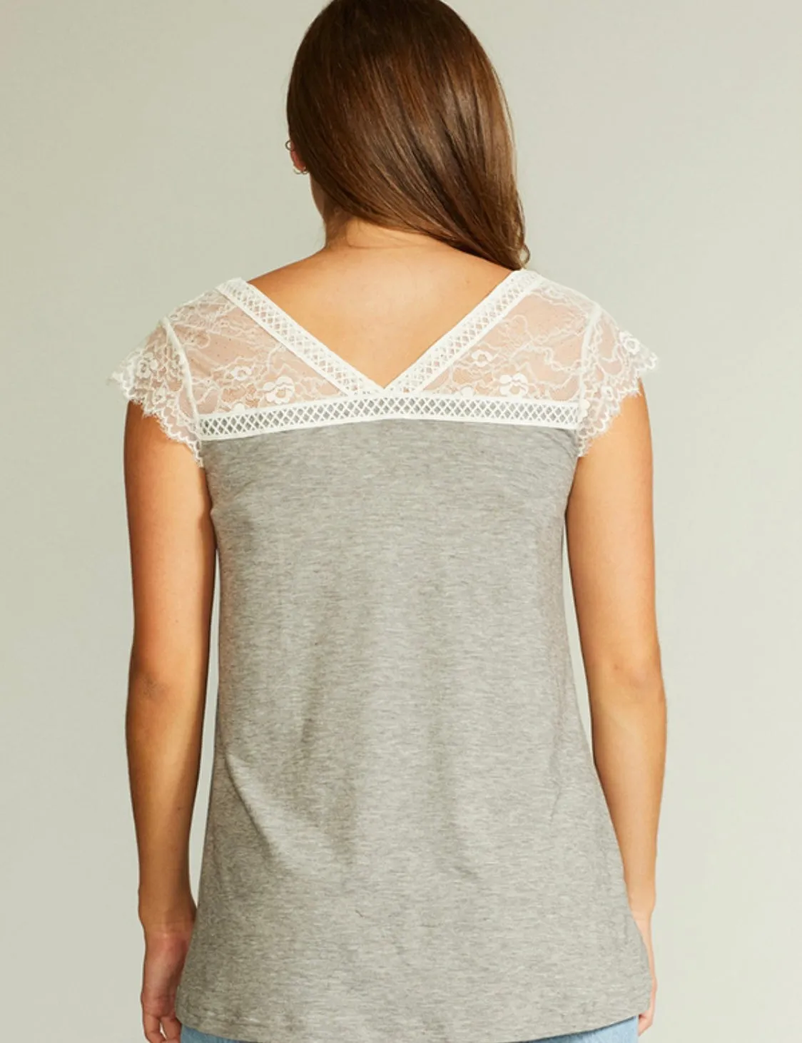 Lace Knit tank