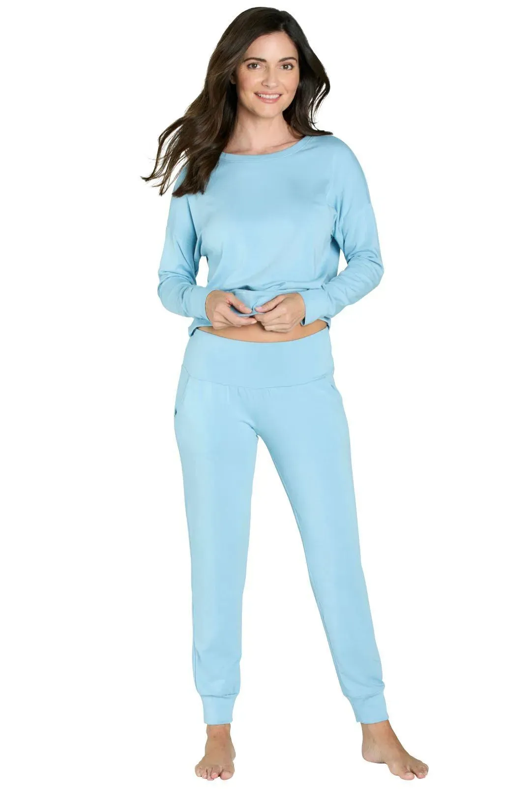 Laguna Relaxed Long Sleeve Loungewear Set - Sales Rack