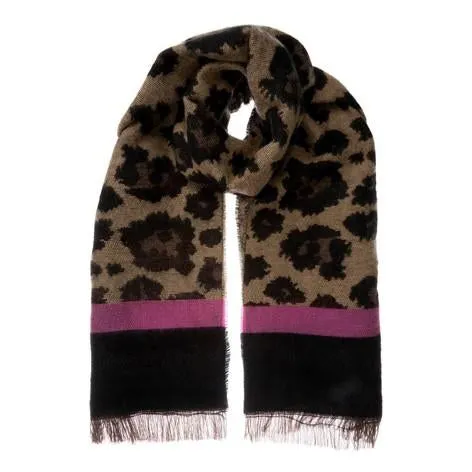 Leopard Print Warm Handle Scarf