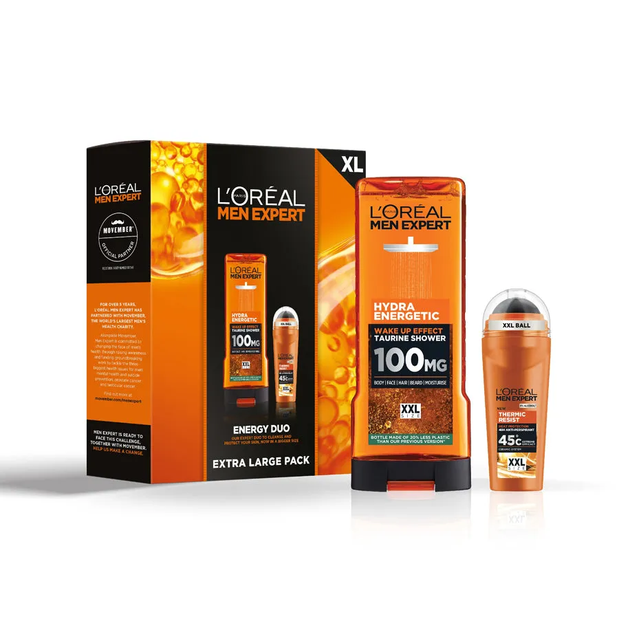 L'Oréal Paris Men Expert Energy Duo XL Gift Set for Him