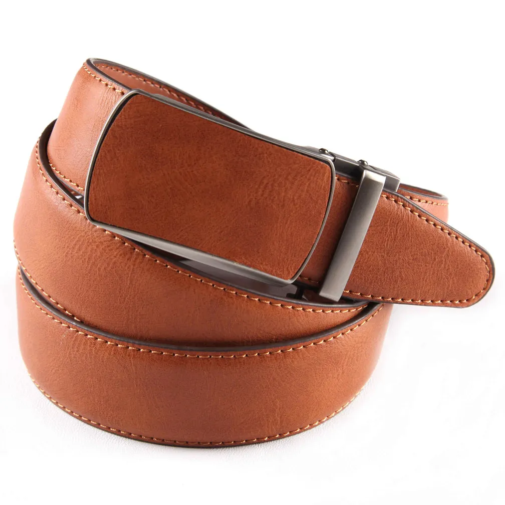 Men's Bonded Leather Ratchet Belt