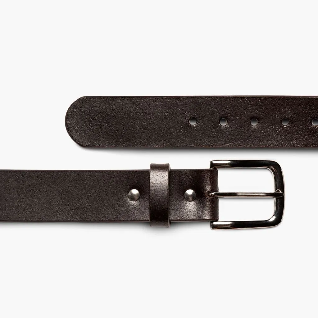 Men's Heritage Leather Belt | Cacao