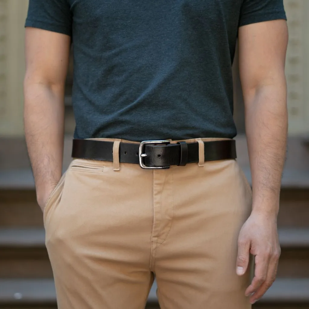 Men's Heritage Leather Belt | Cacao