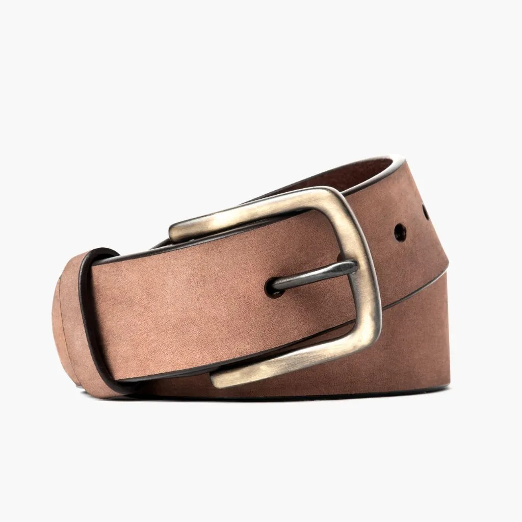 Men's Heritage Leather Belt | Terracotta