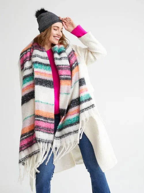 Multi Colored Cozy Scarf