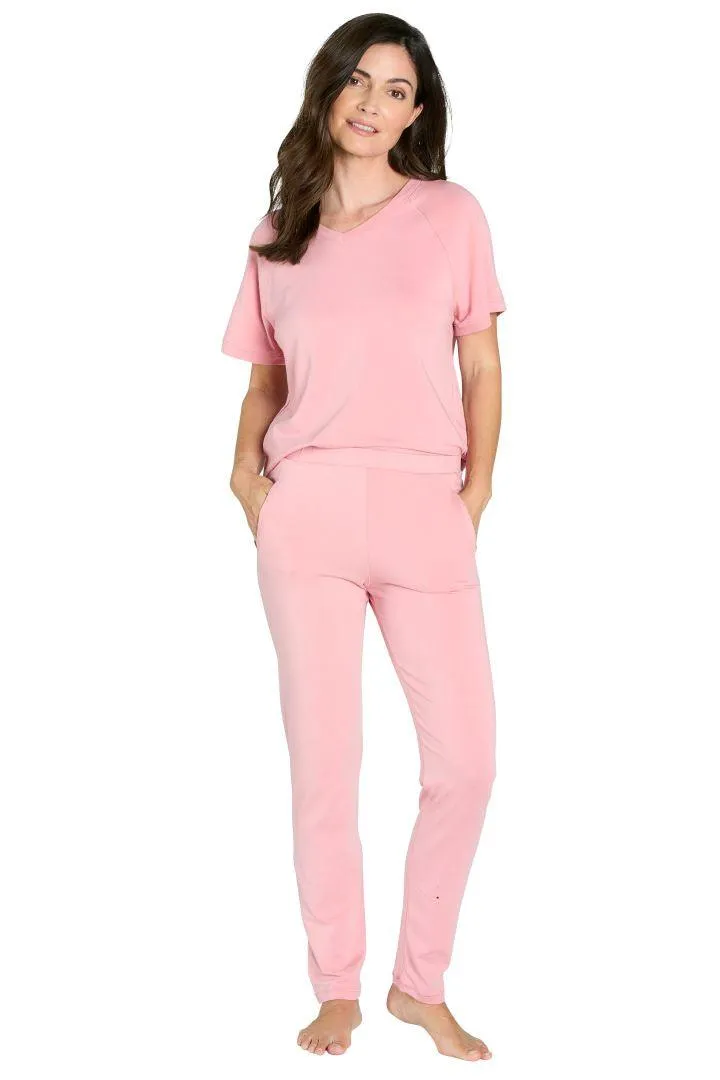 Relaxed Short Sleeve Loungewear Set