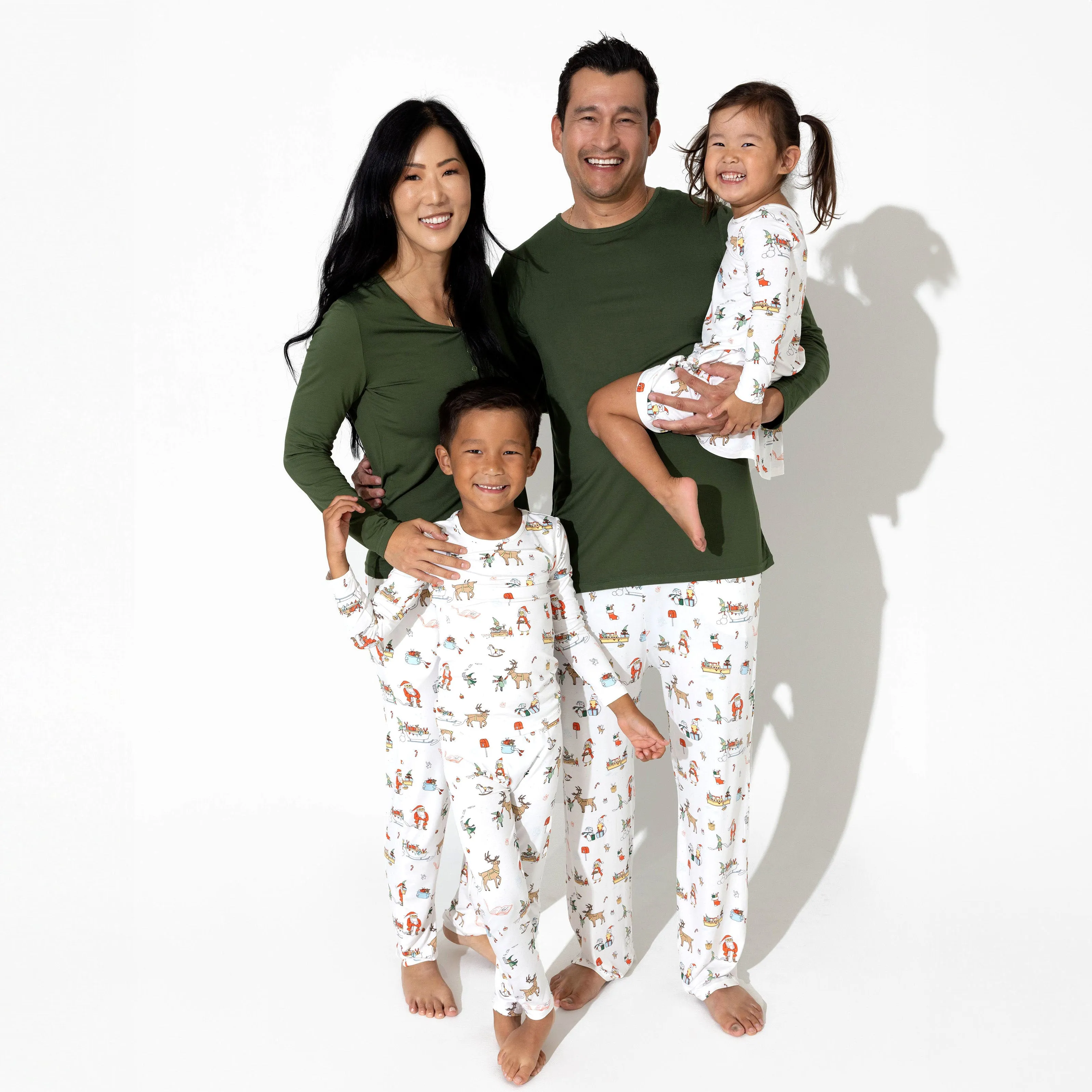 Santa's Workshop Bamboo Women's Pajama Set