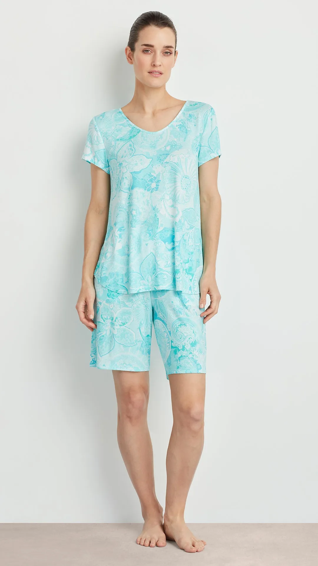 SHORT SLEEVE BERMUDA PJ SET