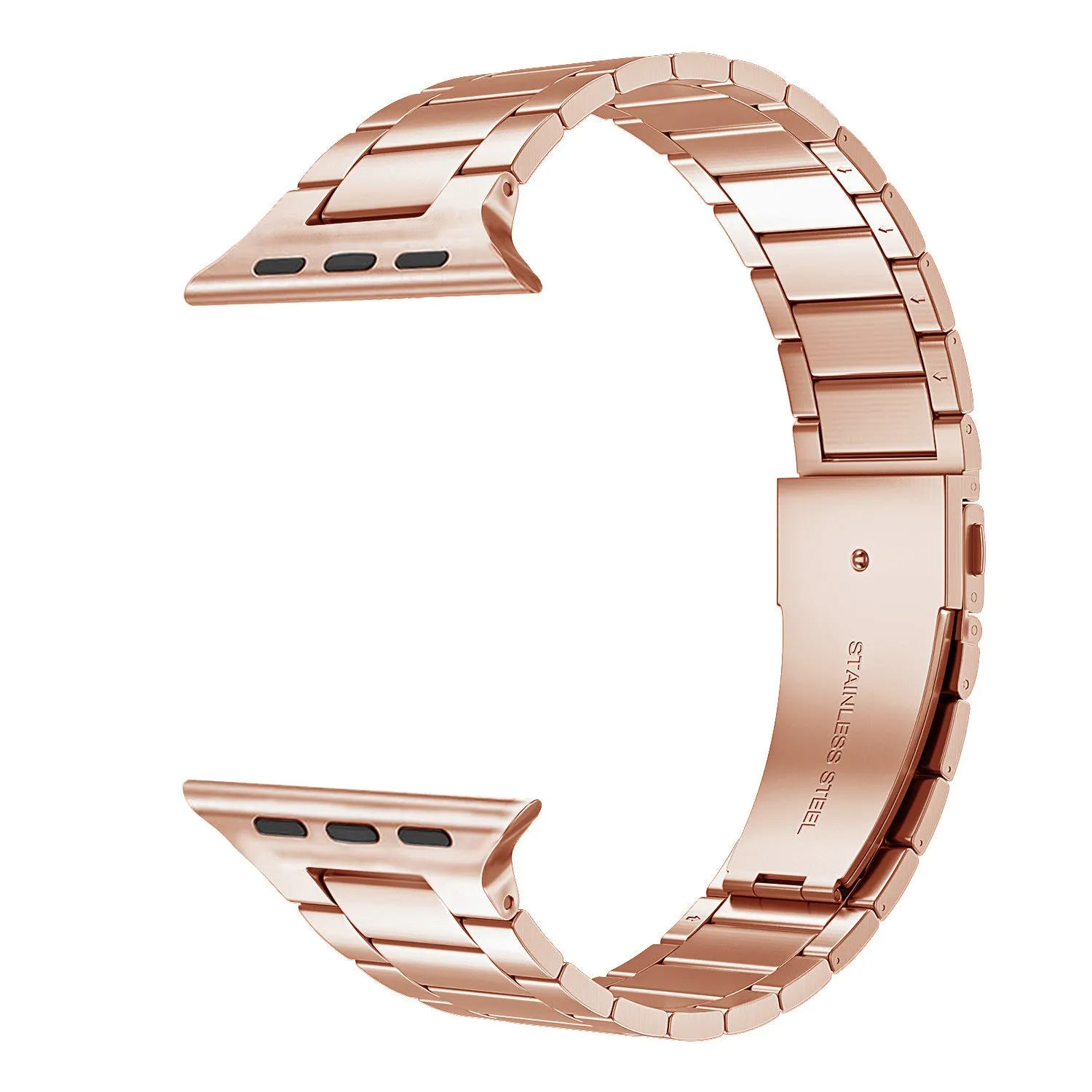 Slim Luxury Stainless Steel Link Band For Apple Watch Multiple Colors Available