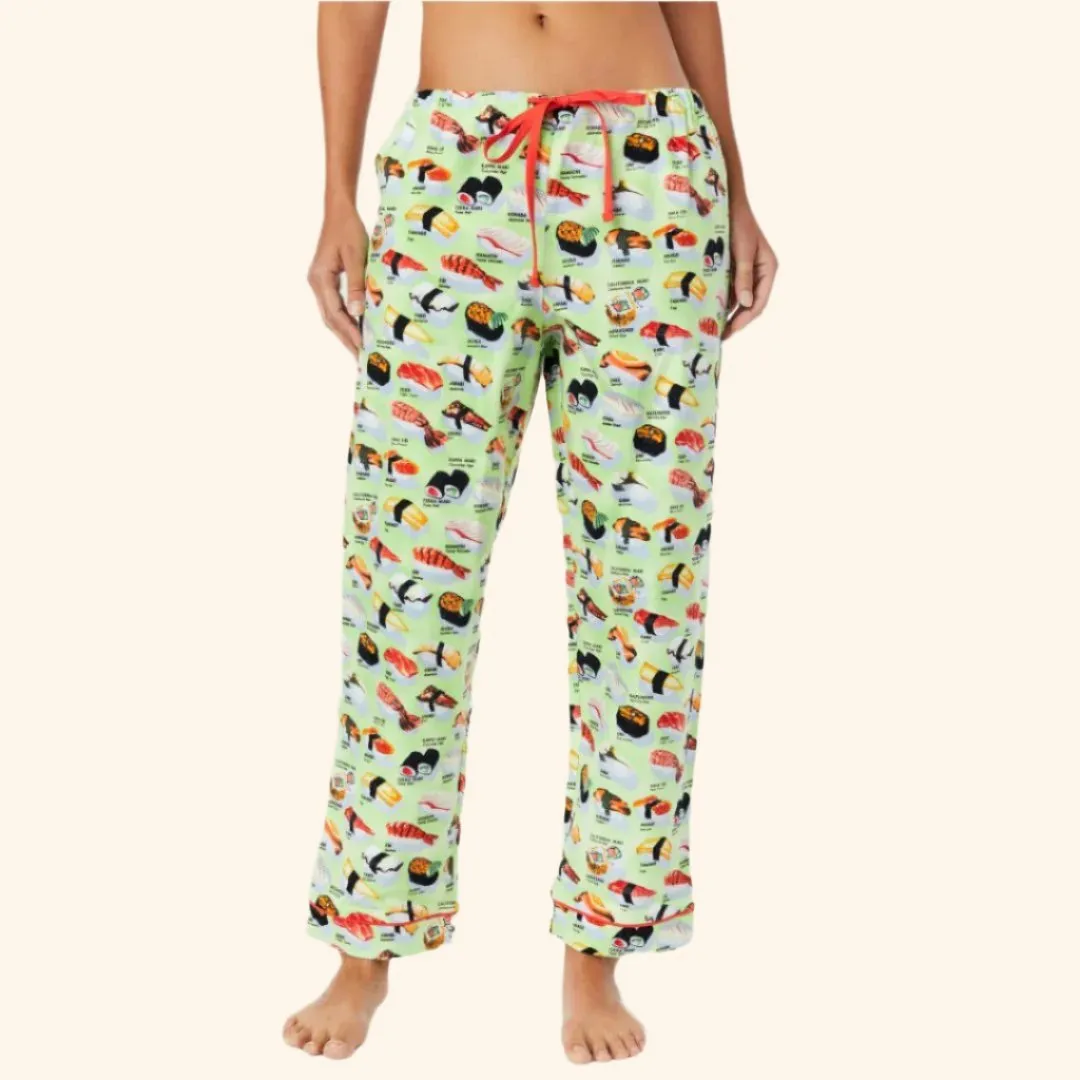 Sushi Cotton Pant - Wasabi