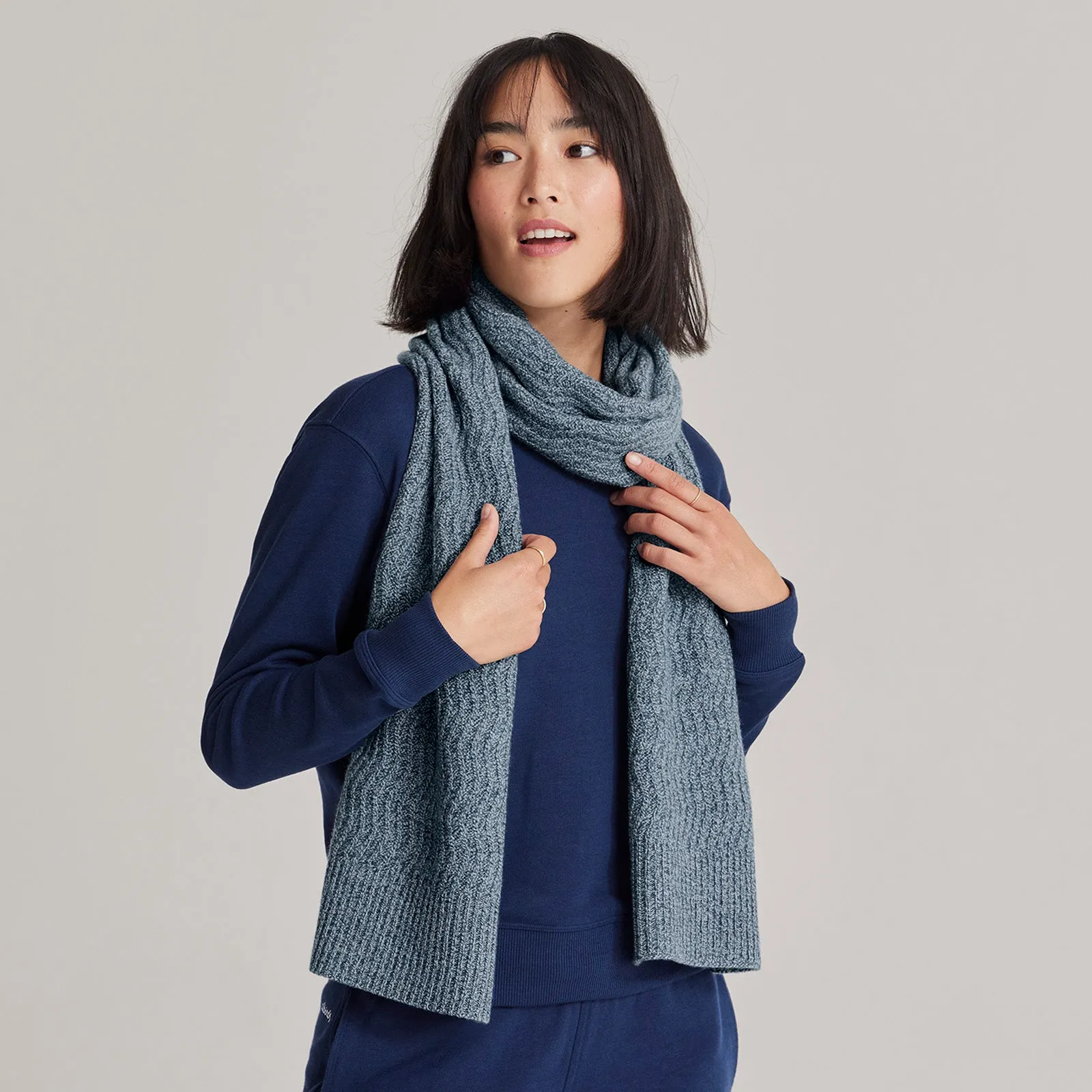 The Scarf - Charcoal Marl