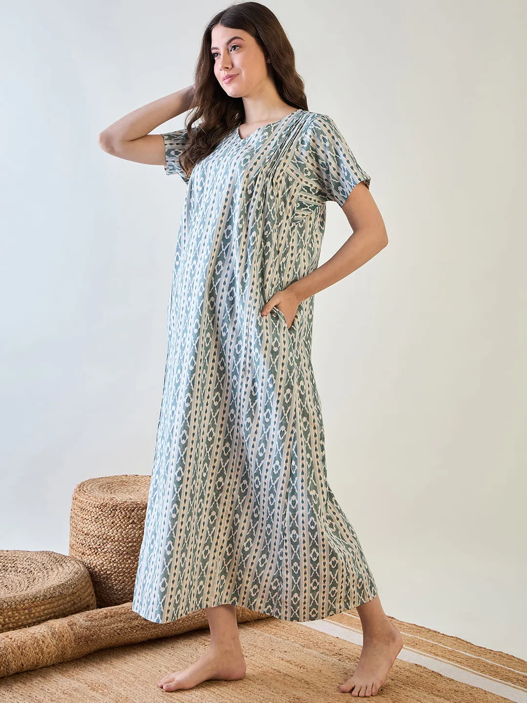 Tribal Essence Simple Comfy Night Dress