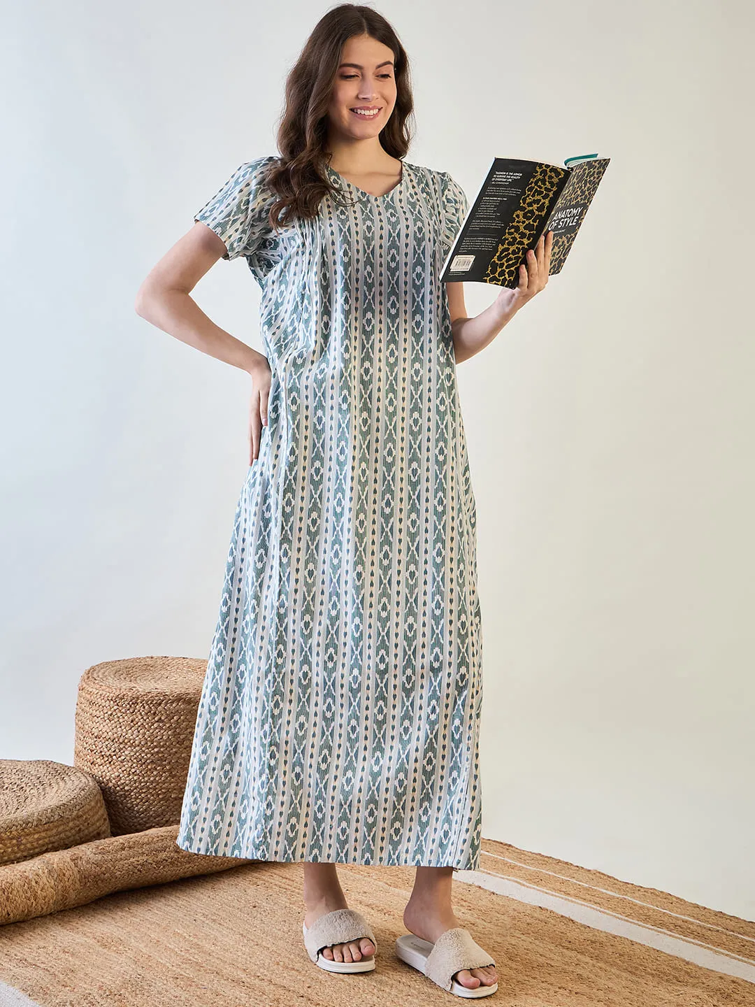 Tribal Essence Simple Comfy Night Dress