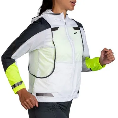 W Brooks Run Visible Convertible Jacket