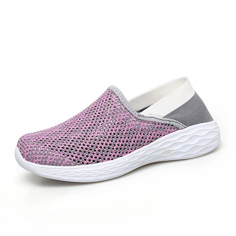 Women's breathable flat soles