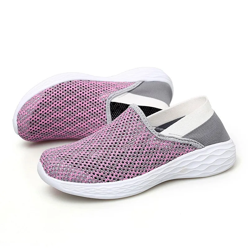 Women's breathable flat soles